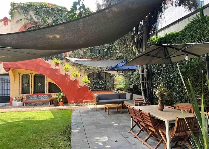 Casa de férias Casa Con Jardín En El Corazón De Condesa